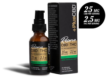 CBD OIL RESERVE COLLECTION 1OZ DARK CHOCOLATE MINT